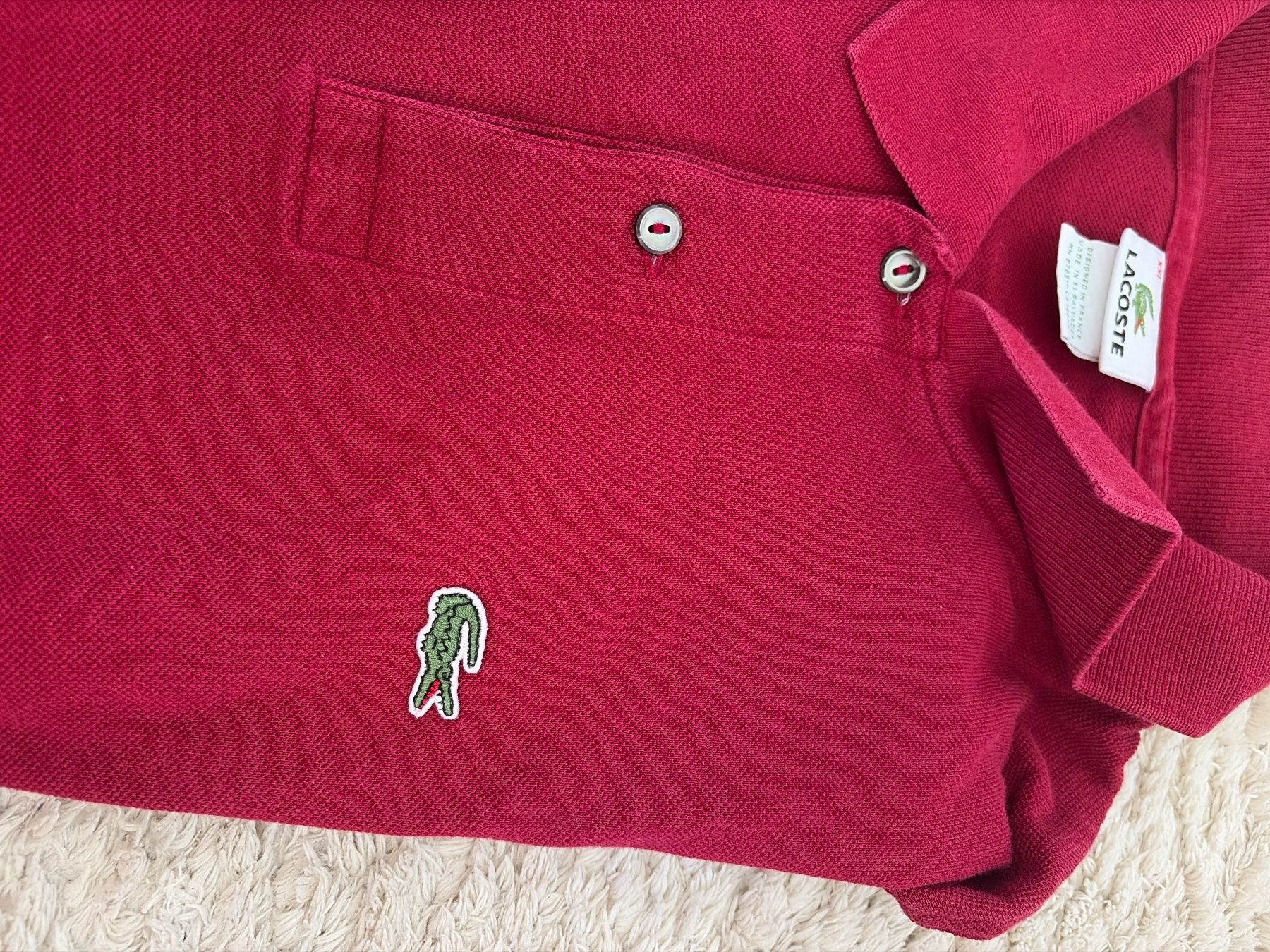 Lacoste Magliette Polo: Polo Lacoste Rouge - Taille XXL – Nuovo (secondo la descrizione) da Hauterive NE venduto da Leo_o 4