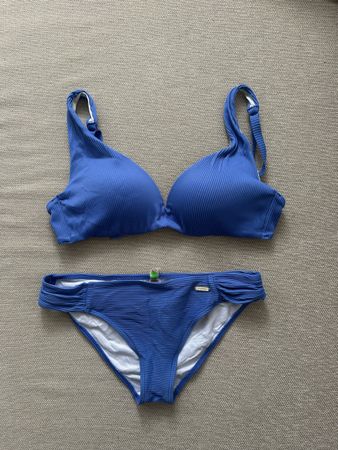 Maillot de bain bleu - 2 pièces 