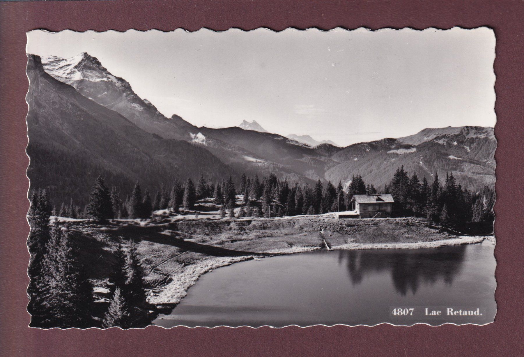 Cartoline postali: LAC RETAUD – Usato da Pully venduto da nicecards