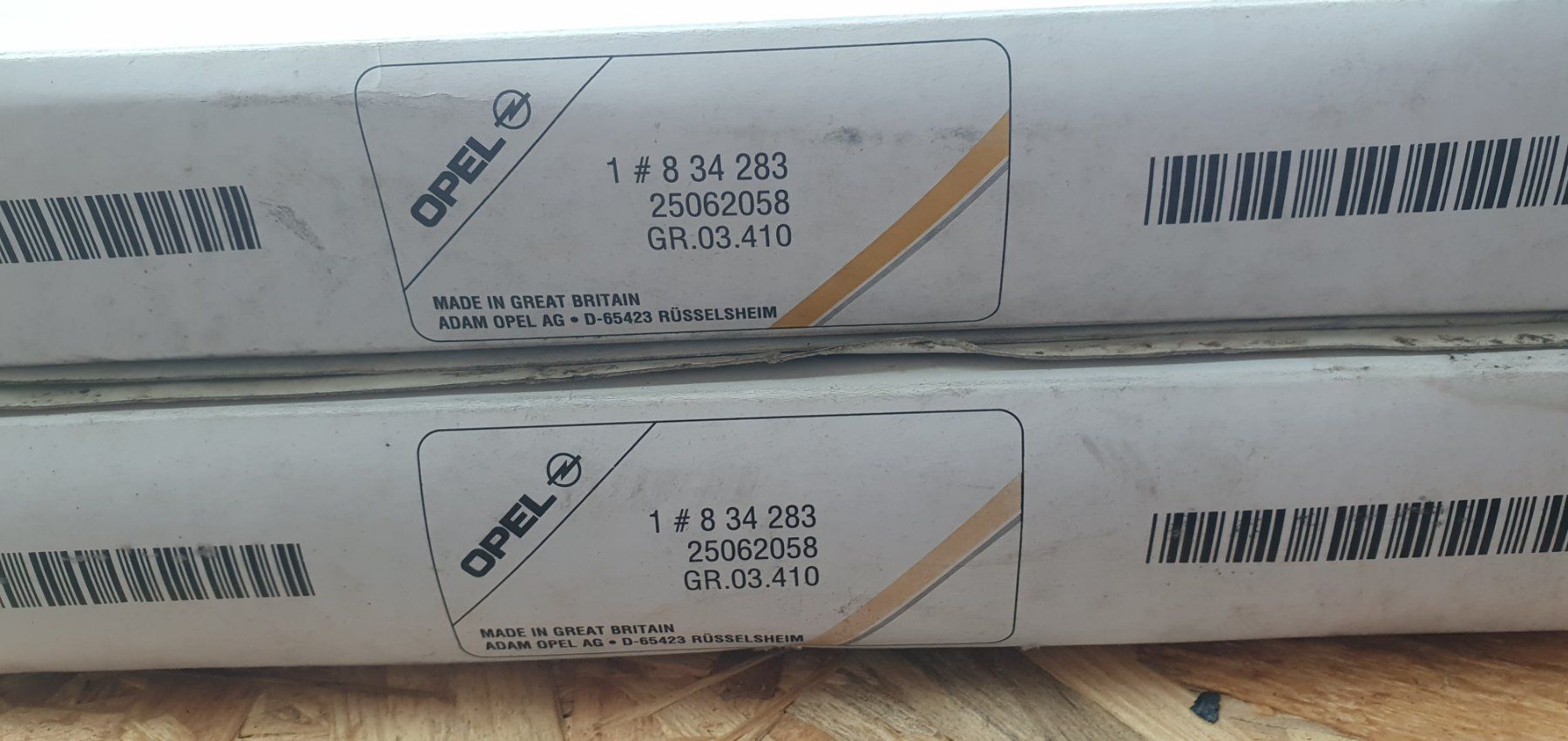 Opel Tutti pezzi di ricambio auto: Opel Originalteil  # 8 34 283 - Winter Schnäppchen! – Nuovo e nell'imballaggio originale da Langnau i. E. venduto da Superseven69 1