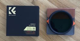 K&F Concept Nano-X 82mm Variable ND4-ND64 & CPL Filter
