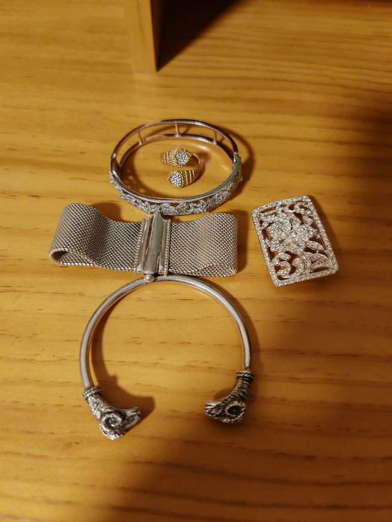 Lot De Bijoux Vintage – Perle Et Laiton – À Porter, Détourner Ou Restaurer (lbb0515)