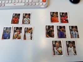 Alle 12 Coca Cola Panini Bilder WM 2026