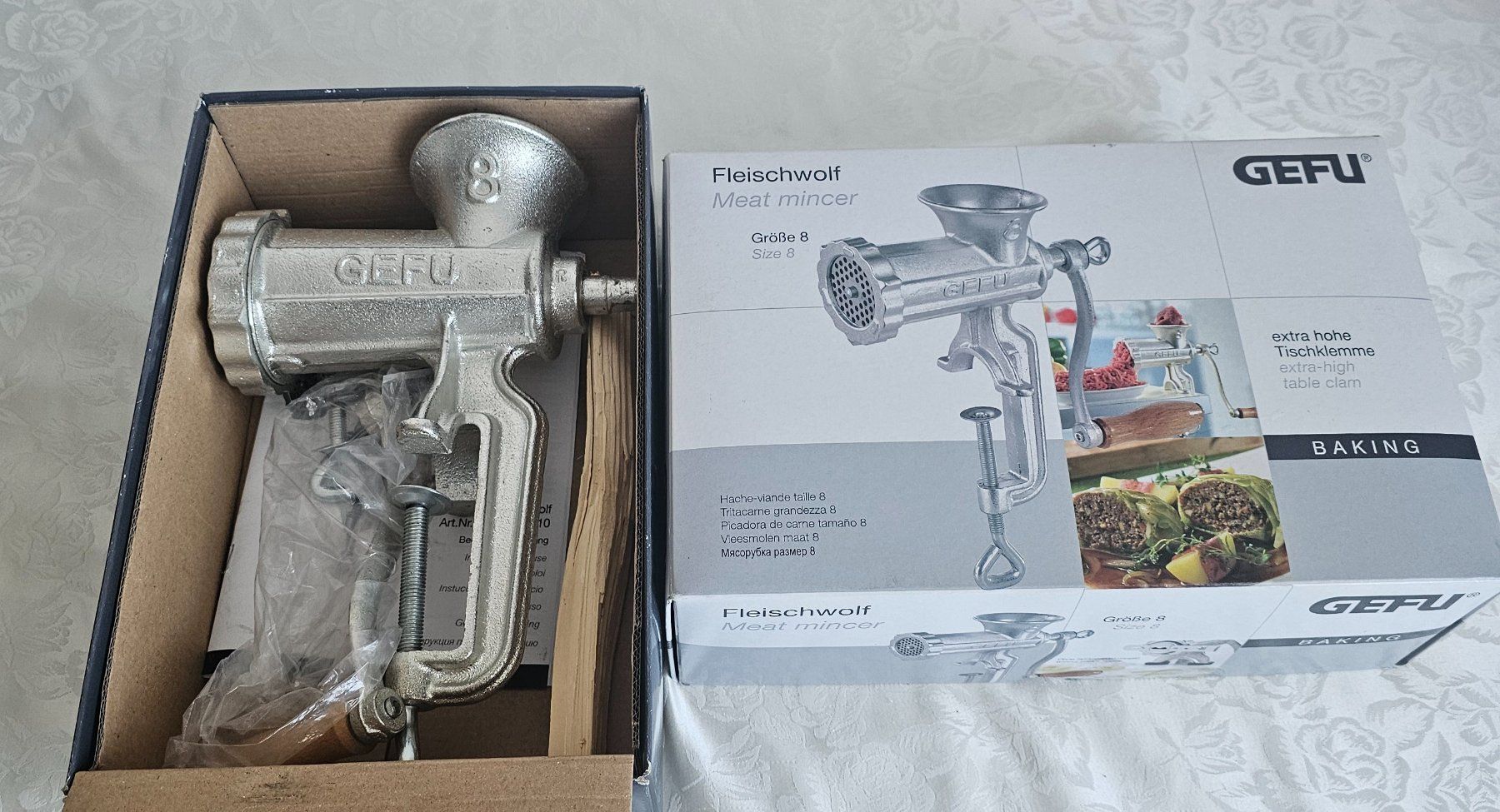 Elettrodomestici da cucina: ***GEFU*** Fleischwolf Neu – Nuovo (secondo la descrizione) da Bronschhofen venduto da Xena37 1
