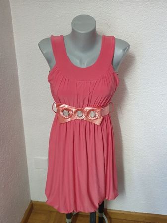 BLOOSE - Cocktailkleid S/M Koralle