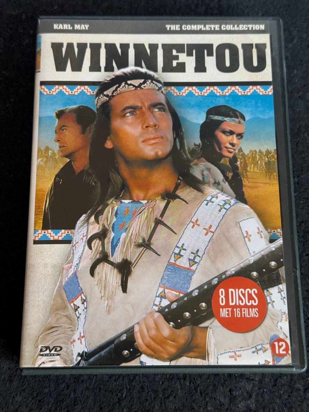 Tutti i DVDs: WINNETOU DVD EN/DE "The Complete Collection" 8 Disc's – Usato da Fribourg venduto da tschjoly