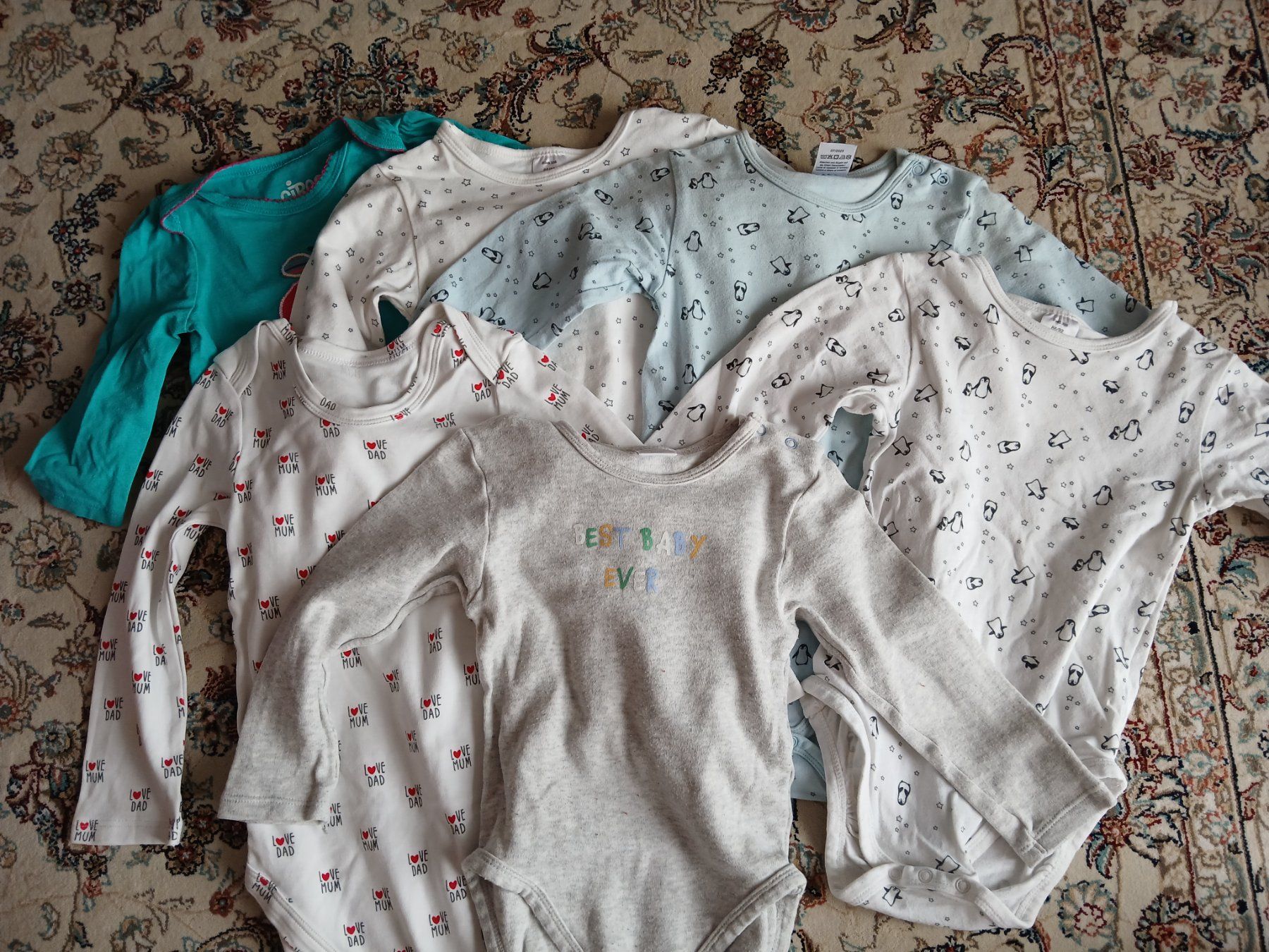 Lotti & Set di vestiti: Langarmbodies Gr. 80/92 – Usato da Bremgarten AG venduto da Finoae