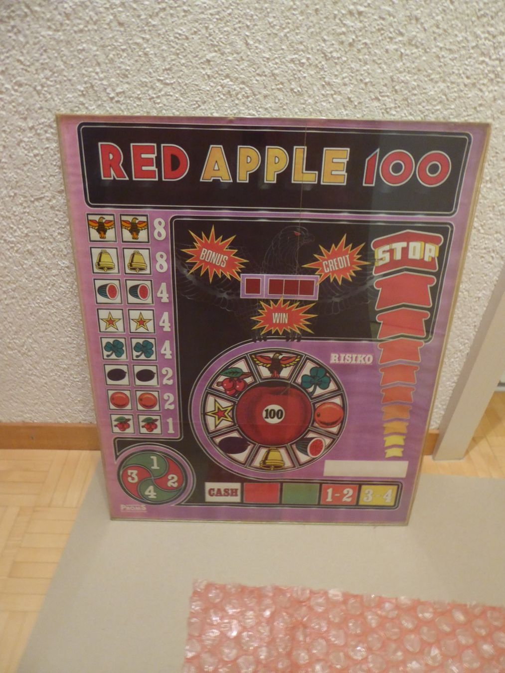Slot Machine: Red Apple 100    Geldspieler Scheibe – Usato da Thun venduto da 427er