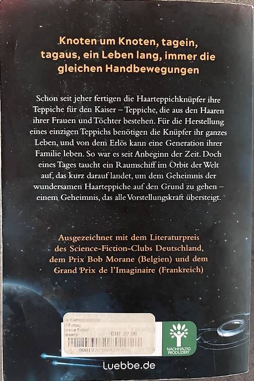 Libri: Die Haarteppichknüpfer - Andreas Eschbach – Usato da Begnins venduto da shp125 1