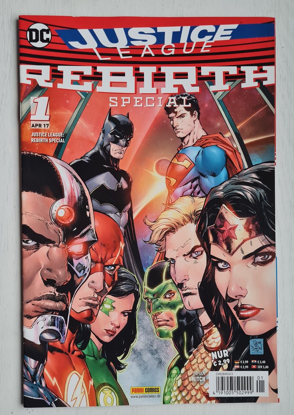 Fumetti: DC - Justice Leage   REBIRTH Special – Usato da Niederweningen venduto da Obson