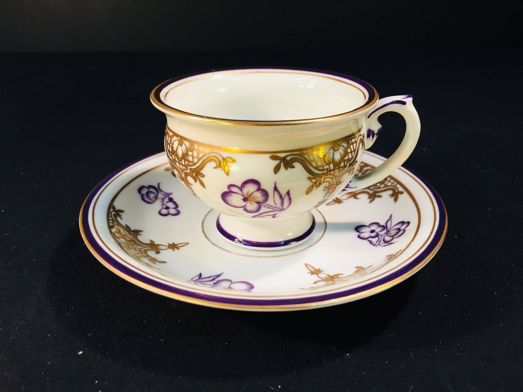 Tazze: Vintage P.S. AG Handmalerai Kaffeetasse – Usato da Schaffhausen venduto da sparzone
