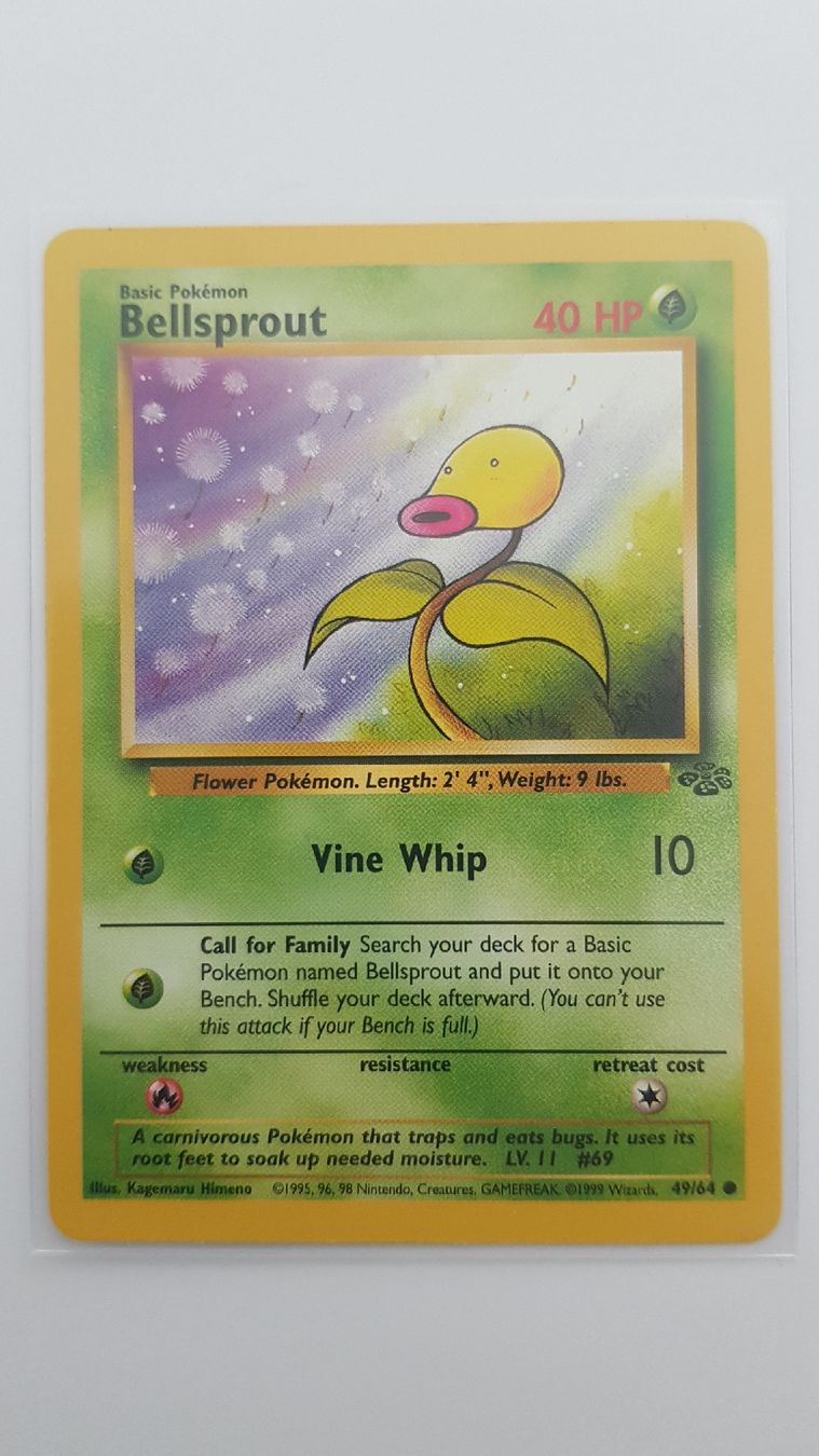 Pokémon Carte collezionabili: Jungle - 49 - Bellsprout – Usato da Neuchâtel venduto da bilao