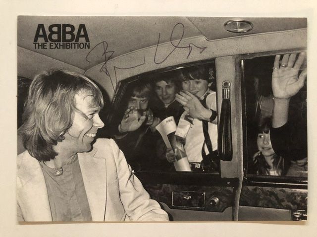 Autografi: ABBA 100% Original Autogramm signiert Björn Ulvaeus – Nuovo (secondo la descrizione) da Wettingen venduto da ABBA-Retro