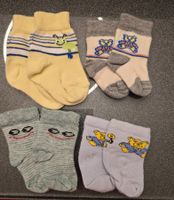 Baby-Söckli 4 Paar Bär & Frosch Gr. 50-56