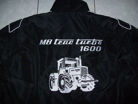 NEU MB TRAC Fan Jacke schwarz alle Größen / Modelle