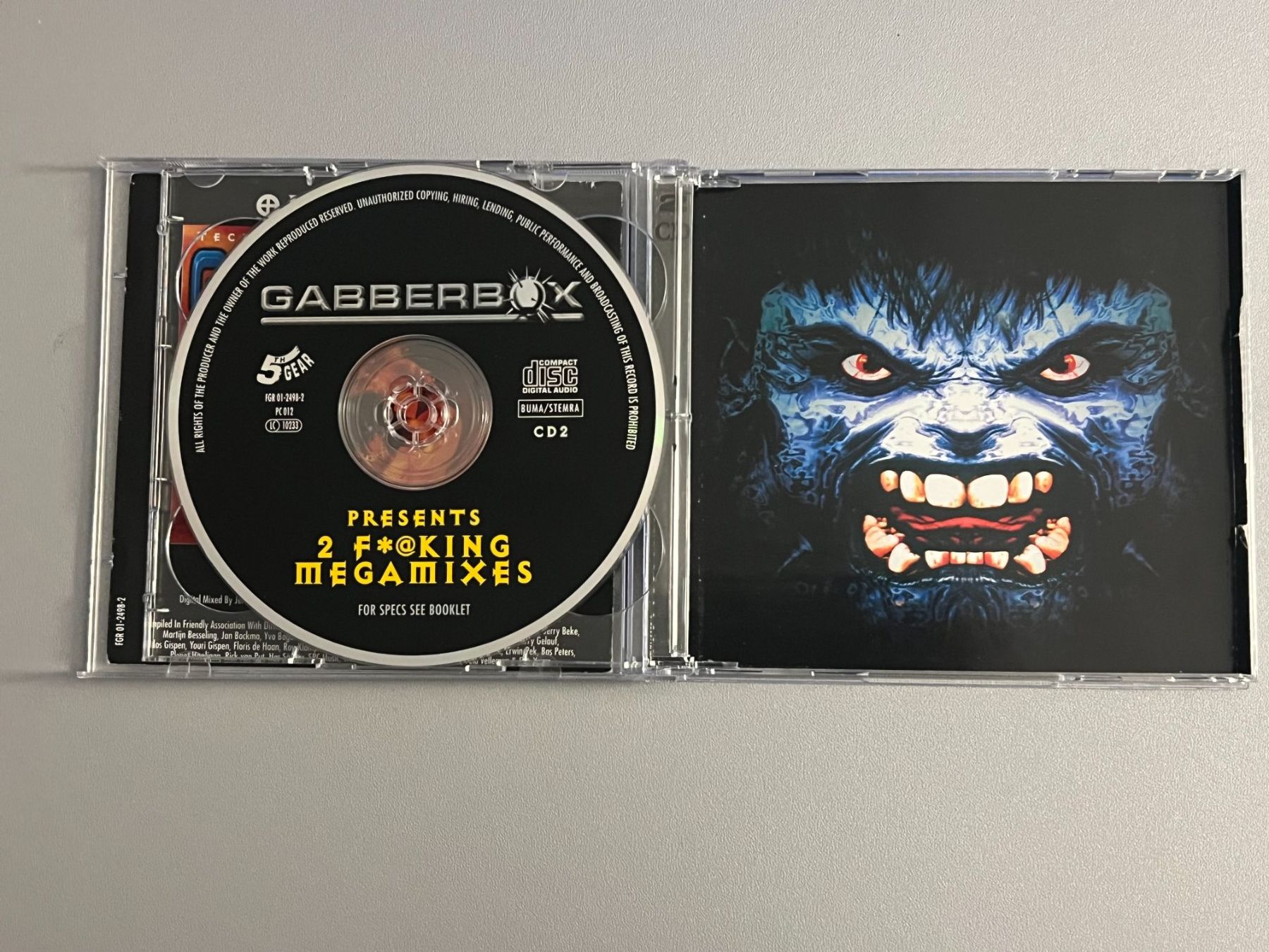 CD: Gabberbox Presents 2 F@king Megamixes  (2CD) – Usato da Rivera venduto da poweradem05 3