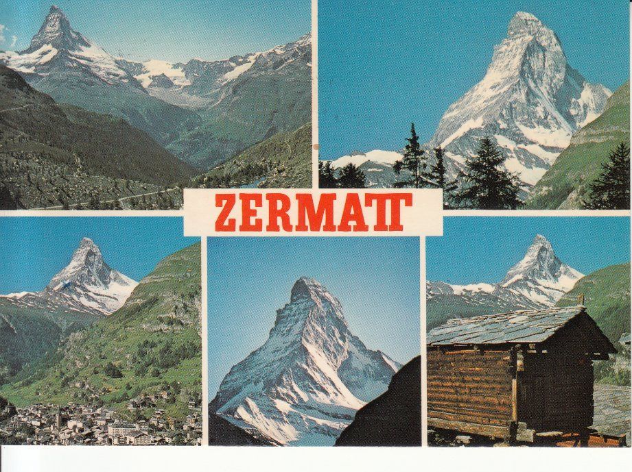 Ansichtskarten: Zermatt 1982 – Gebraucht aus Bürglen TG von StampGraf