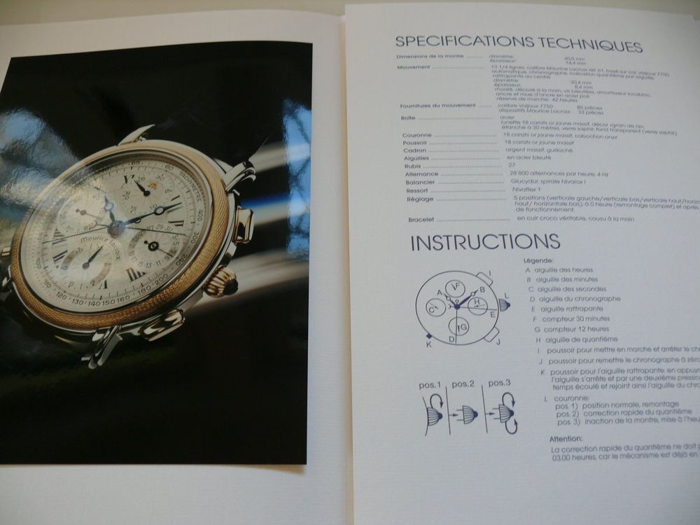 Maurice Lacroix Orologi: MAURICE LACROIX     Chronographe Rattrapante – Usato da Murten venduto da AnakondA1946 8