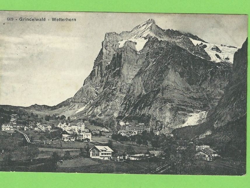 Ansichtskarten: Grindelwald - Wetterhorn – Gebraucht aus Zürich von t24_de