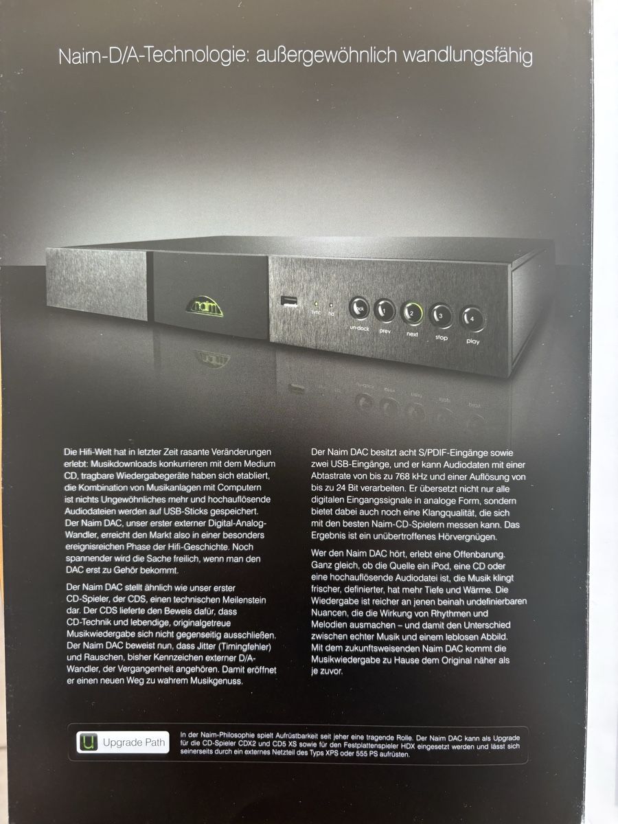 Naim Convertisseurs: Naim DAC – D'occasion à Freienbach par MTBiker 6