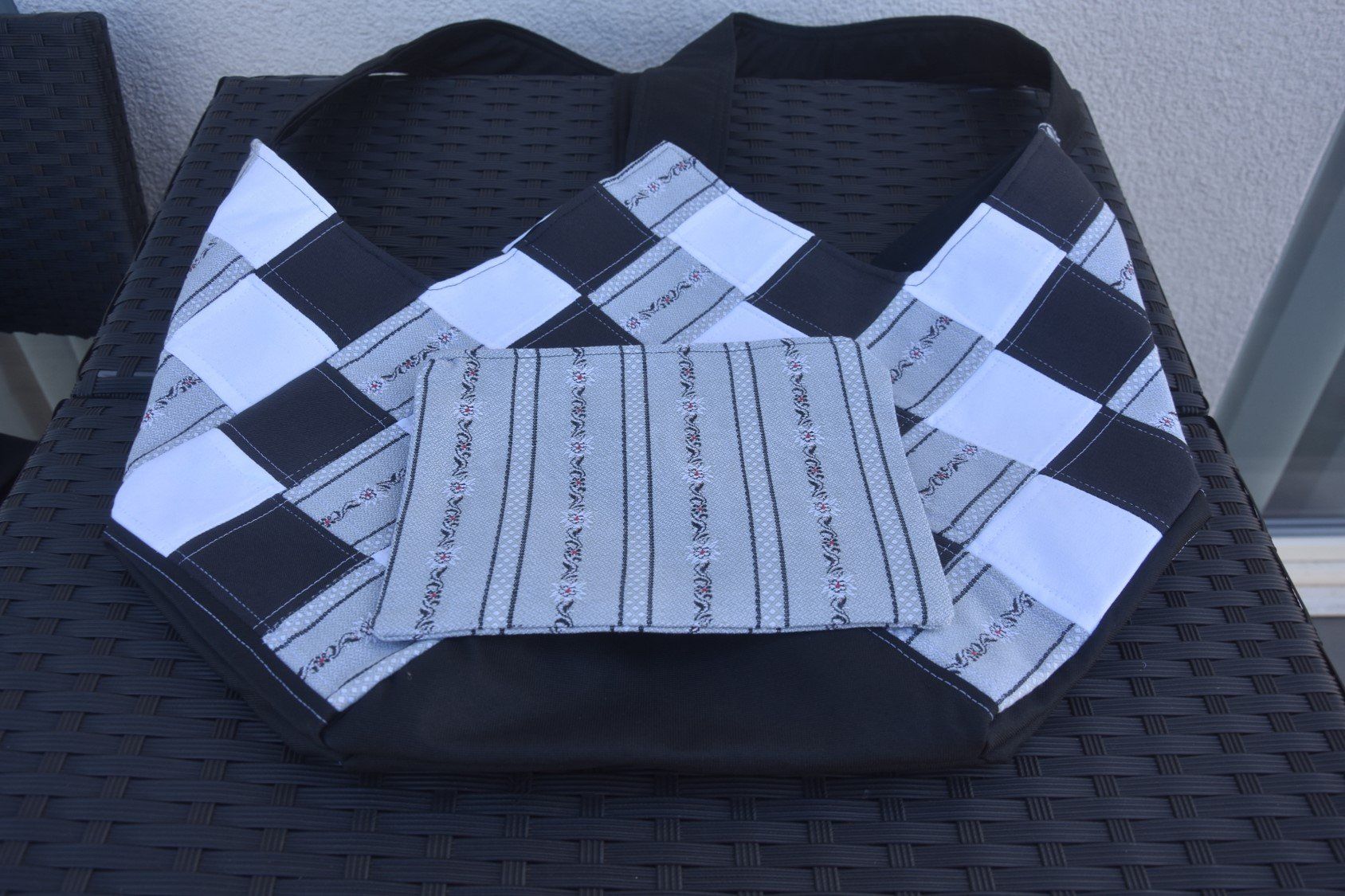 Borse: Shopper- oder Bade-Tasche Edelweiss Motiv mit Täschchen – Nuovo (secondo la descrizione) da St. Gallen venduto da Elmarotto 1