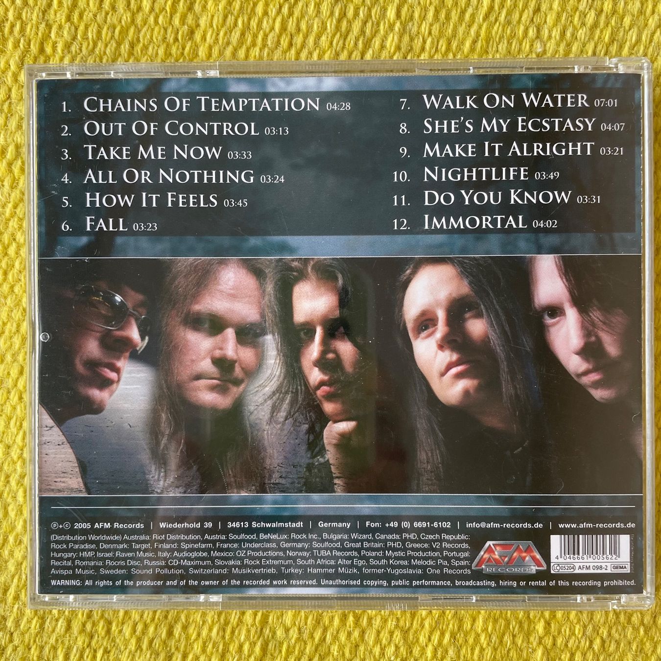 CD: SHAKRA-FALL – Usato da Rorschacherberg venduto da CD-Roli 1