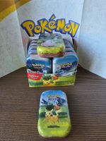 Pokemon 3er Mini Tin Set inkl. 1x Tin nur aus Holo Karten