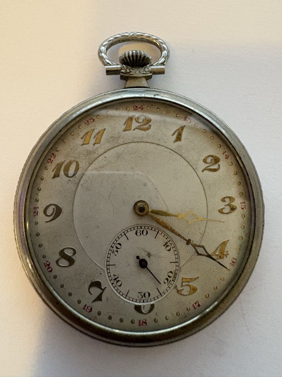 Uhren: Taschenuhr FA SR läuft  – Gebraucht aus Murten von Tzaugg