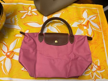 Longchamp Pliage Handtasche, Pink, Klein, Top Zustand!
