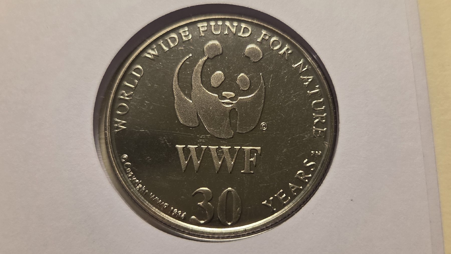 Medaglie: 2008 Medallienbrief WWF Rüppellfuchs – Usato da Arni AG venduto da Moth68 3