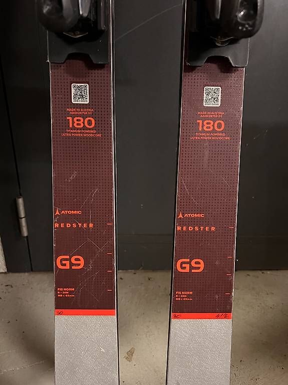 Atomic Sci: Sci Atomic G9 Redster 180cm – Usato da Novazzano venduto da sam_l5yk 2