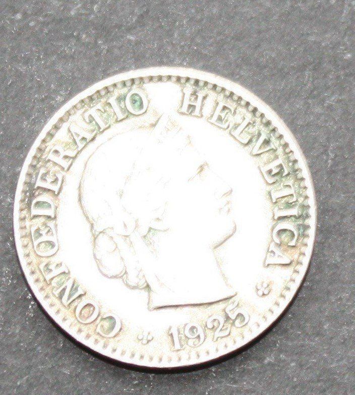 Tutti le monete: 5 Rappen 1925 – Usato da Wettingen venduto da Licht08