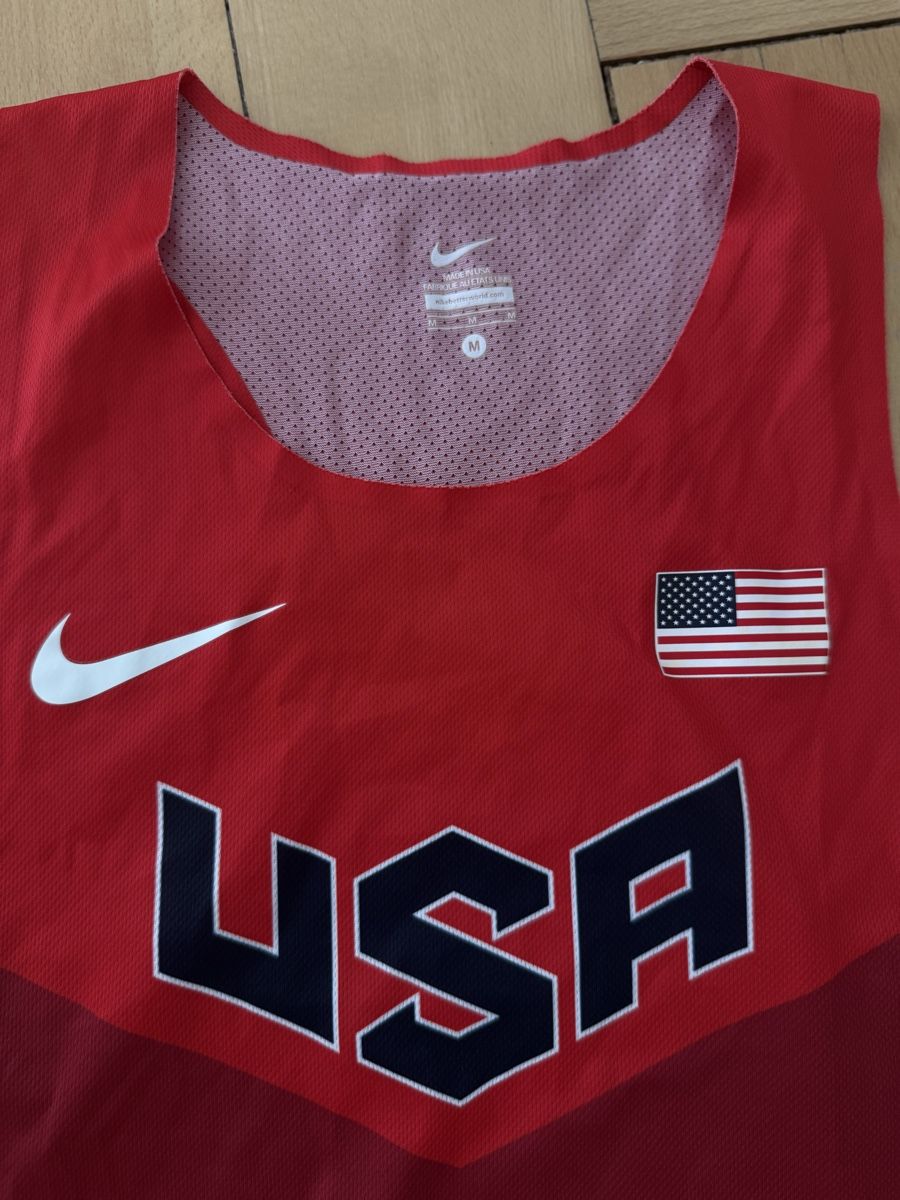 Nike T-shirt: Team USA singlet (S) – Usato da Bern venduto da Laufsport3000 1