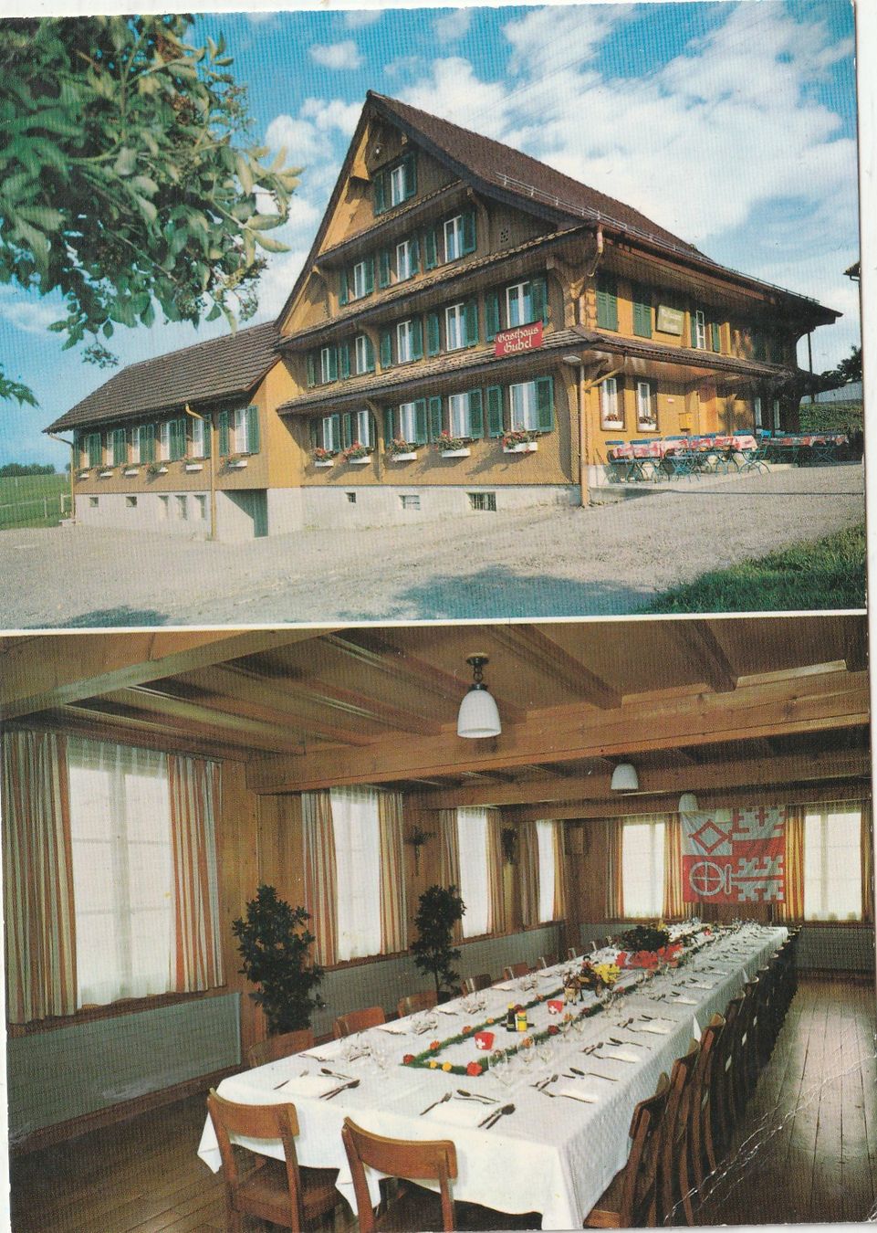 Cartoline postali: Gasthof Gubel Menzingen – Usato da Lumbrein venduto da made02