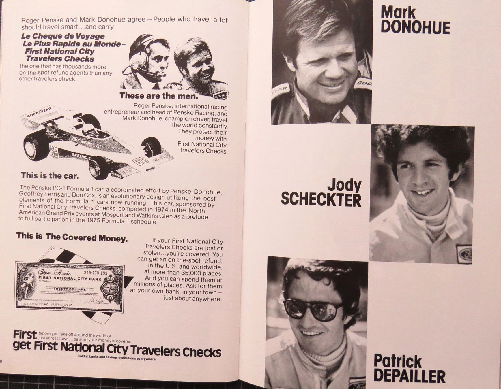 Documenti: Programm Formel 1 GP Suisse von 1975 in Dijon – Usato da Ettingen venduto da campione_1 2