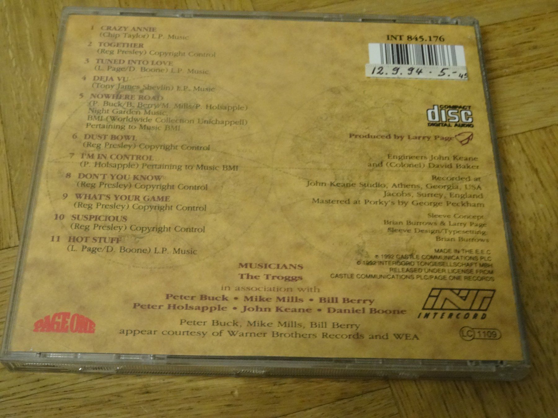 CD: The Troggs - Athens And Over - CD – Usato da Olten venduto da Disc-Ausverkauf 1