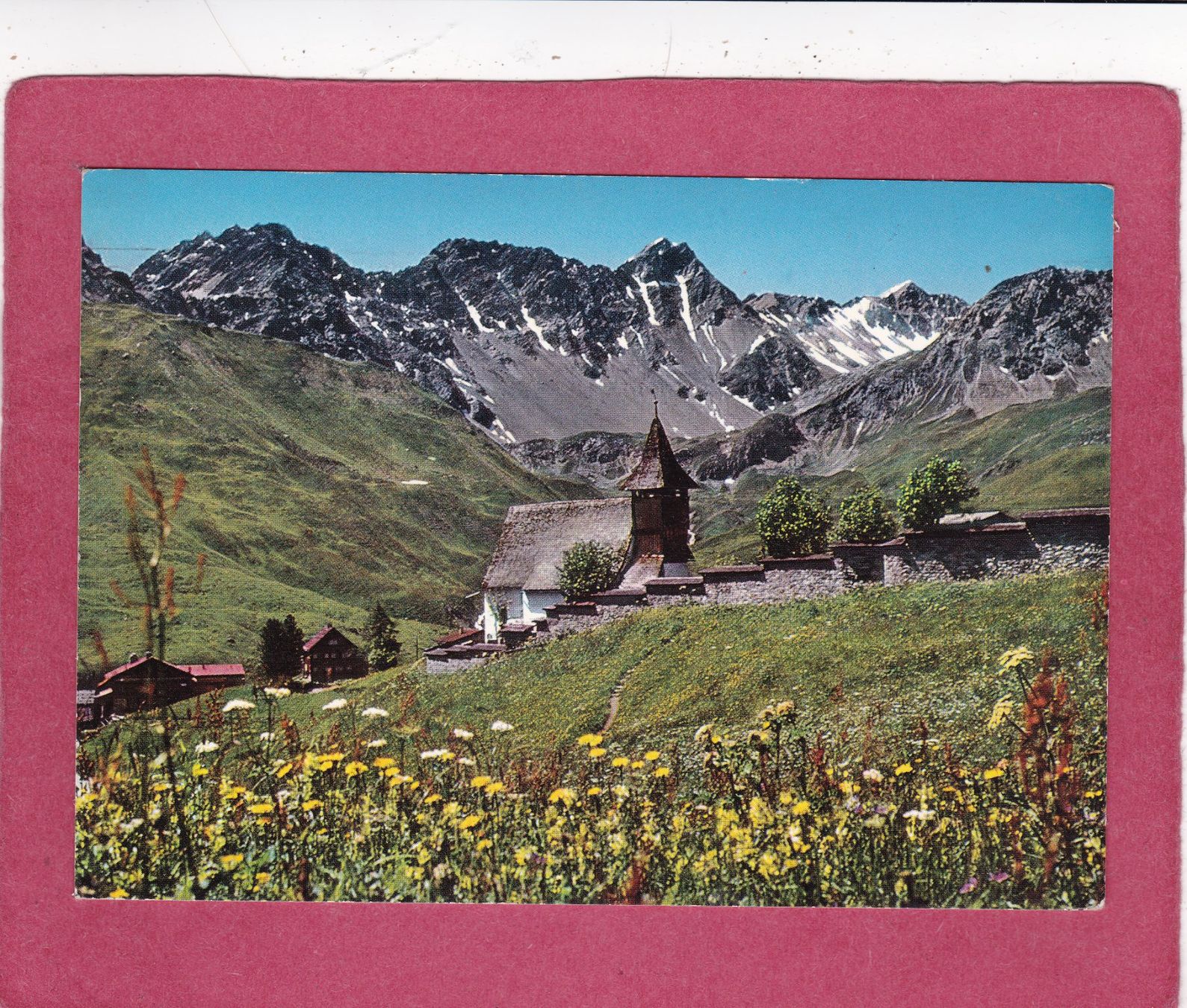 Cartoline postali: Inner Arosa Bergkirchli 1966 – Usato da Herisau venduto da Lisegrat2008