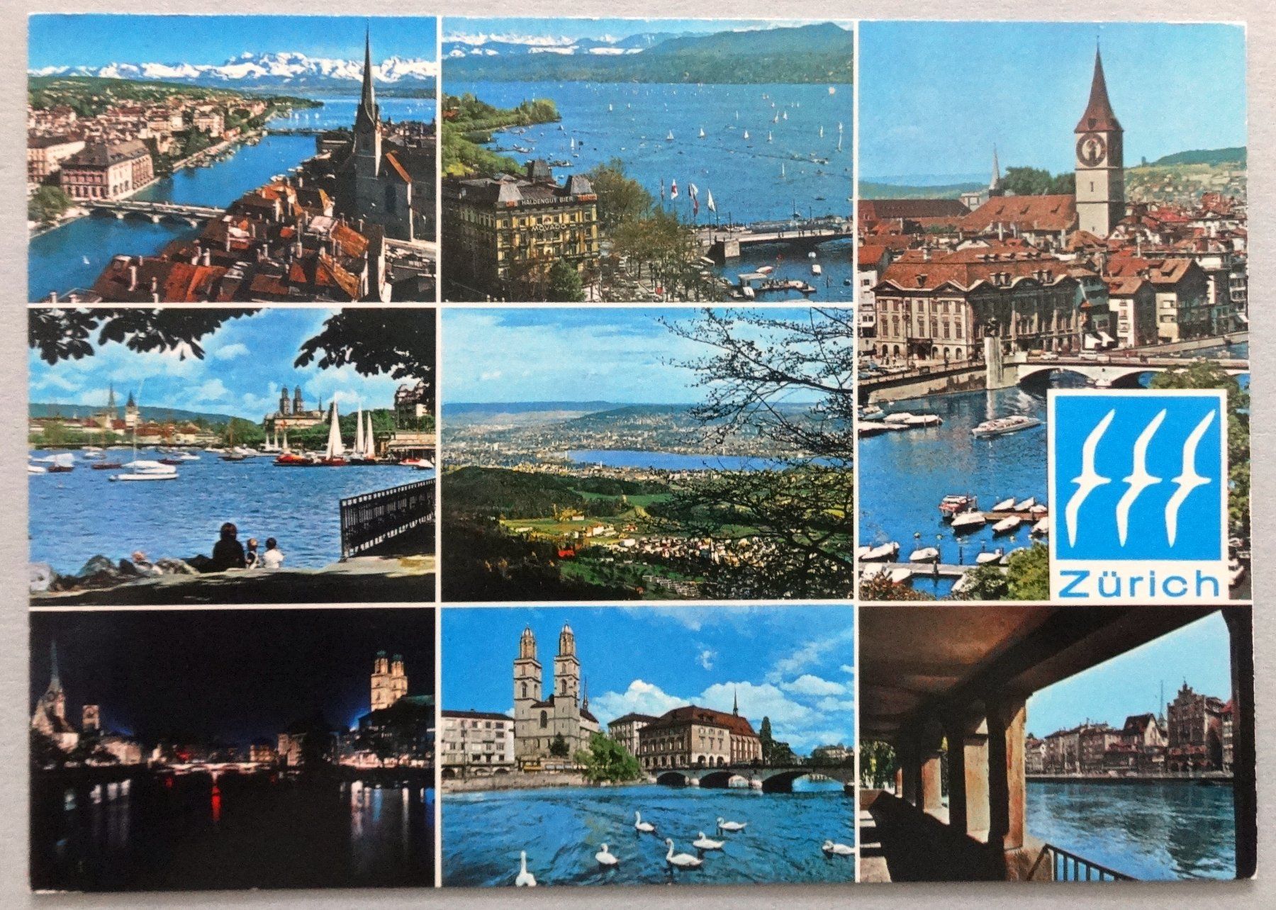 Cartoline postali: Zürich – Usato da Fétigny venduto da Billy2miny