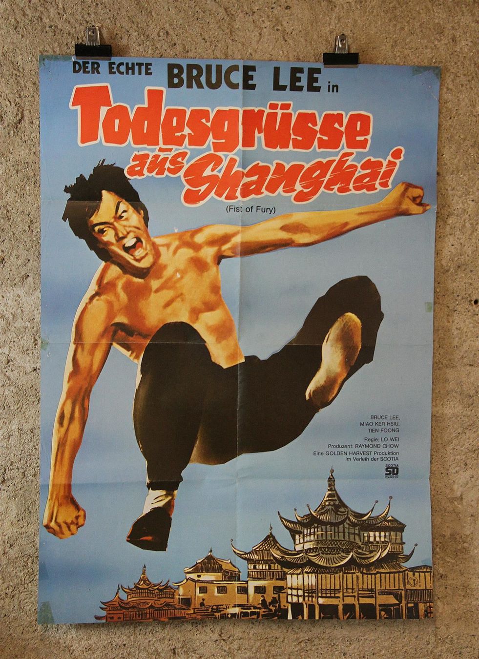 Foto & Immagini: Filmplakat, Poster "Bruce Lee" Shanghai – Usato da Birrwil venduto da brandschatz_birrwil