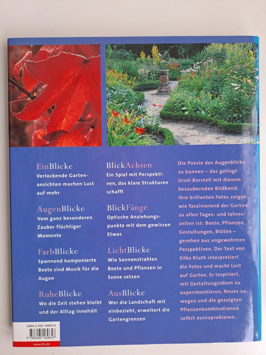 Libri: Bildband 'GartenBlicke' von Ursel Borstell – Usato da Volketswil venduto da ronbons 1