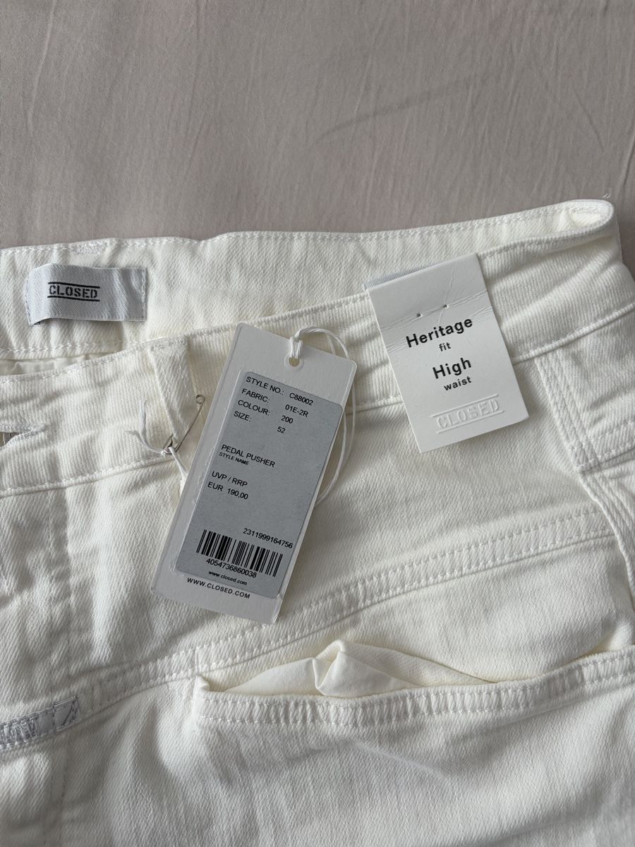 Closed Jeans: Closed Damen Jeans, NEU, weiss, Gr. 46 – Neu (gemäss Beschreibung) aus Hüttikon von Nra21 1
