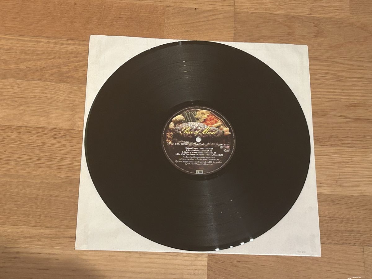 Dischi in vinile: Iron Maiden. 1983. Piece Of Mind – Usato da Faulensee venduto da Mizuno06 4