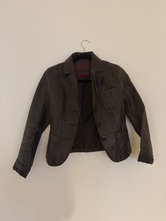 Damen Lederjacke Street One braun guter Zustand