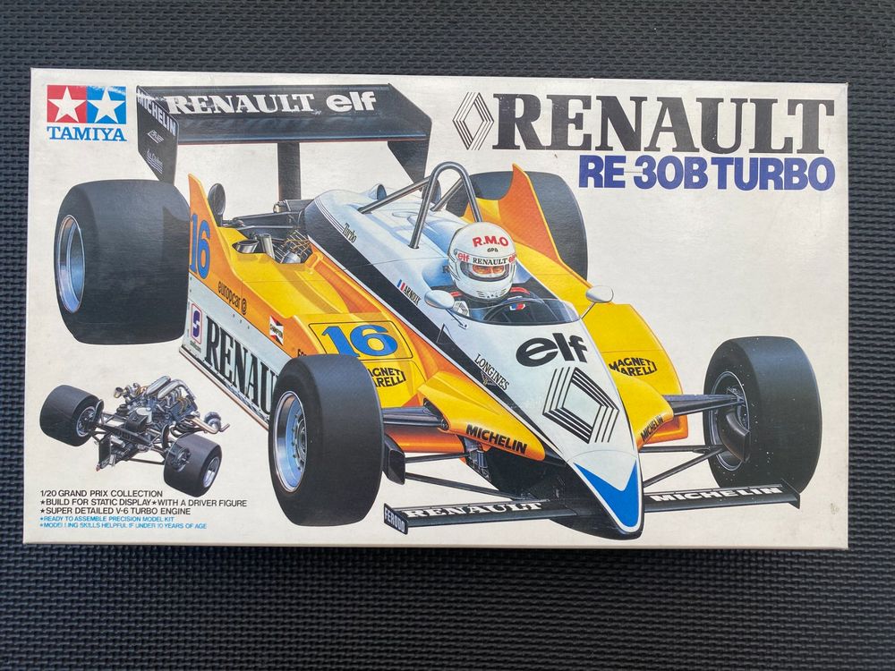 Maquette TAMIYA 1/20 Renault R30B Turbo - Réf 20018 - Voiture De Collection - Occasion