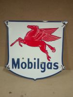 Emaille Schild Mobilgas 