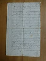 Renan , Bern ,Testament der Bourguin Charlotte Julie 1827