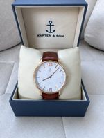 Kapten & Son Uhr – NEU & UNGETRAGEN – Originalbox + 2 Armbän