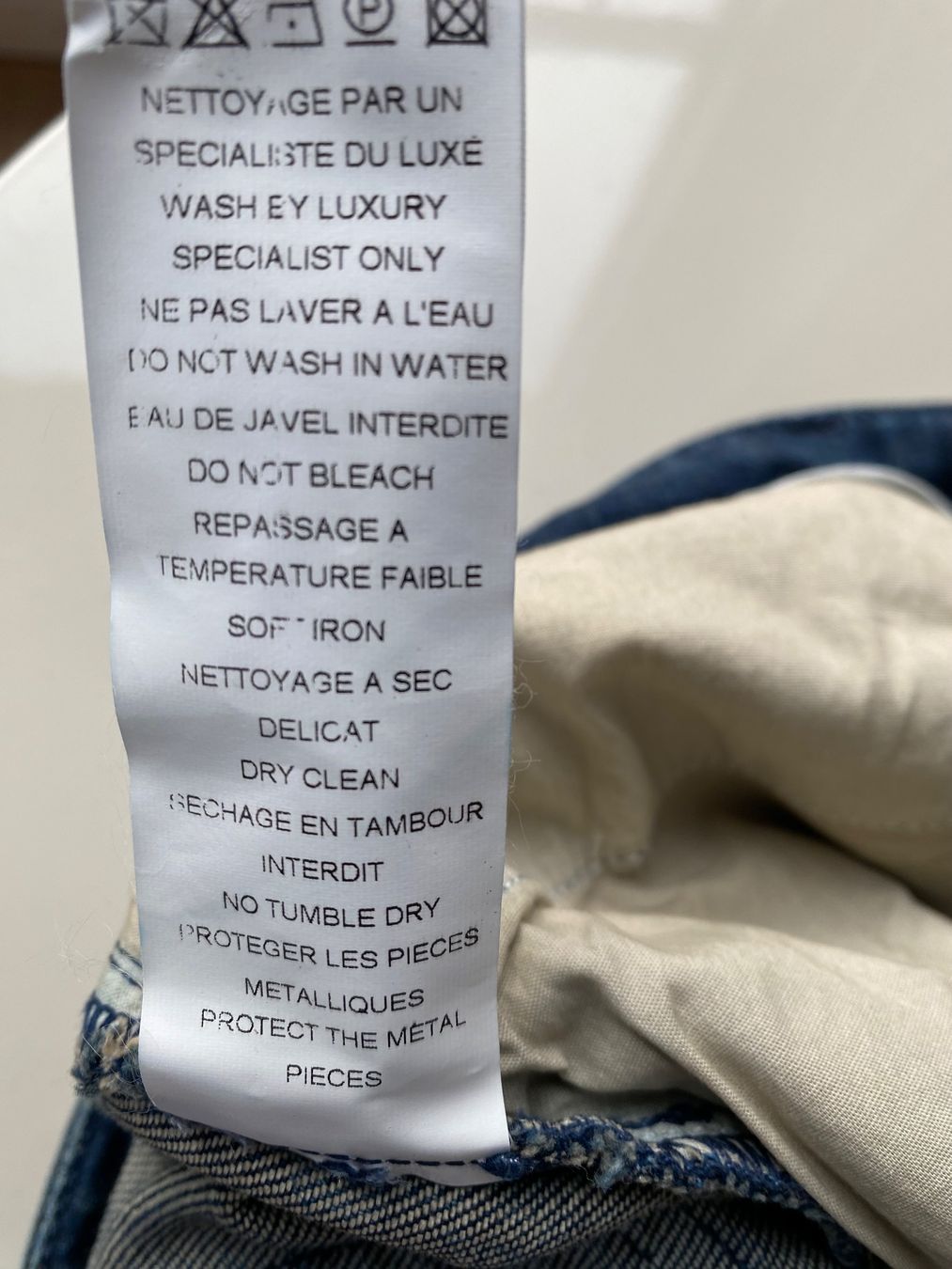 Balmain Jeans: Jeans, Balmain, Bikerstyle, Grösse 40 – Nuovo (secondo la descrizione) da Bern venduto da L.I.A. 4
