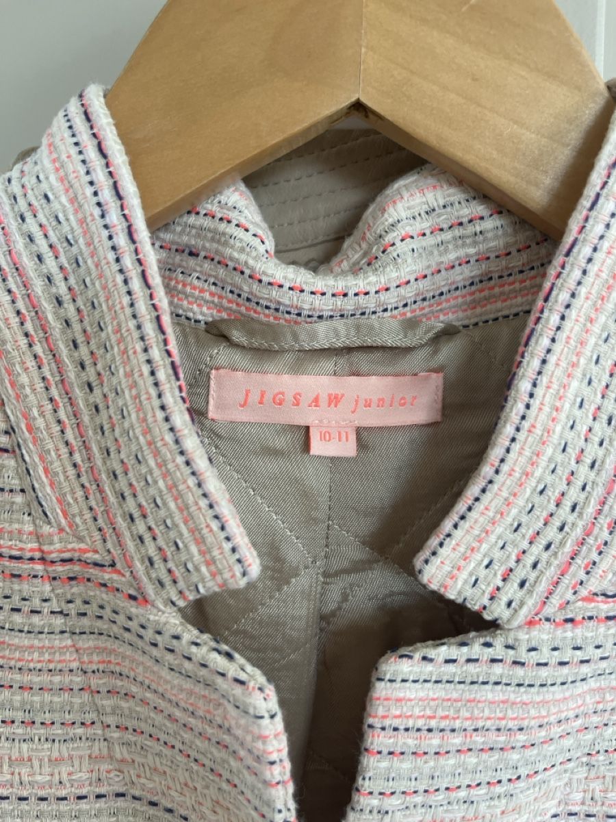 Jacken & Mäntel: Jigsaw Junior Coat multicoloured size 10-11 years – Neu (gemäss Beschreibung) aus Küssnacht am Rigi von eni_fl2x 1