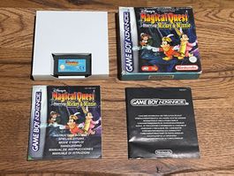 Nintendo GBA: Disney's Magical Quest Mickey & Minnie OVP rar